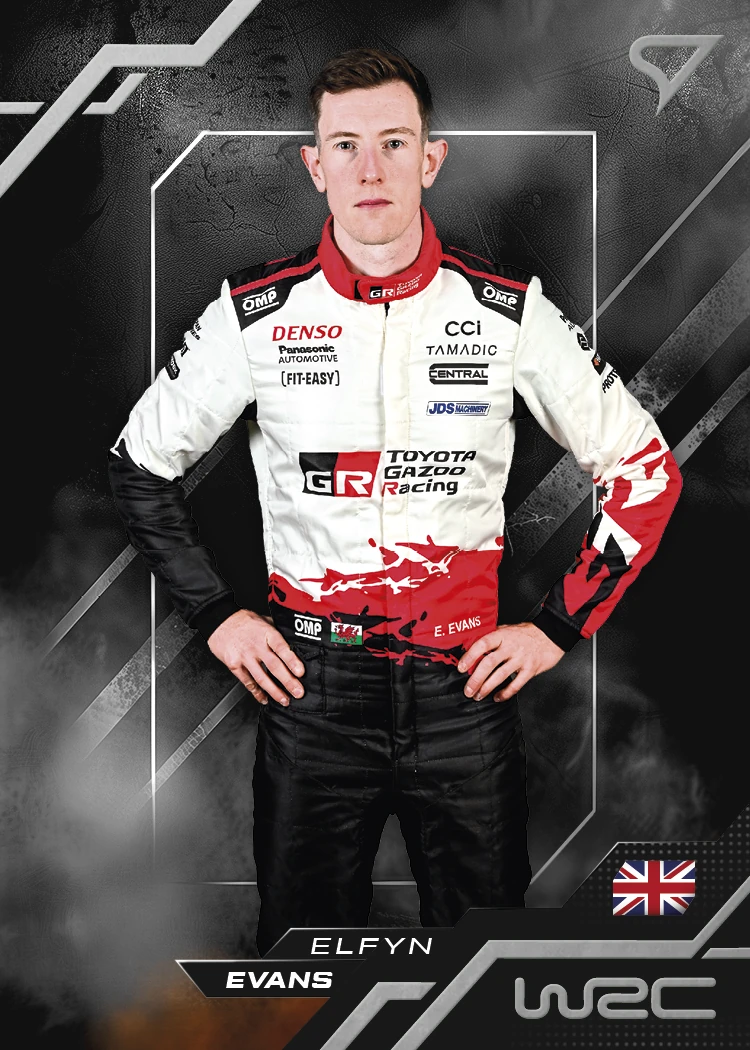SportZoo FIA WRC 2026 card 001, Elfyn Evans